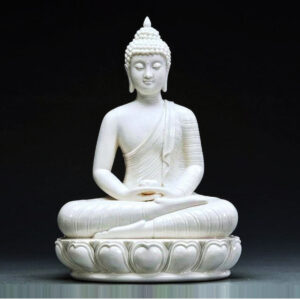 White Marble Buddha