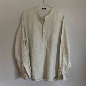 Men’s Hemp Shirt / Casual Long-Sleeve Shirt Natural Fiber clothing